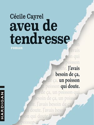 cover image of Aveu de tendresse